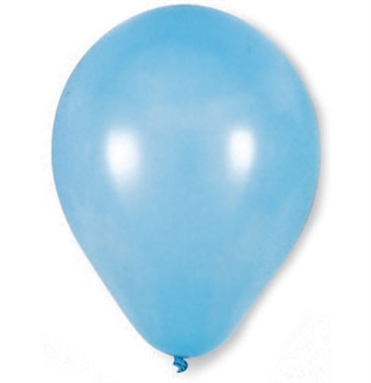 Solid Light Blue Party Balloons