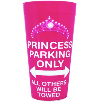 Princess Parking Only Party Cup