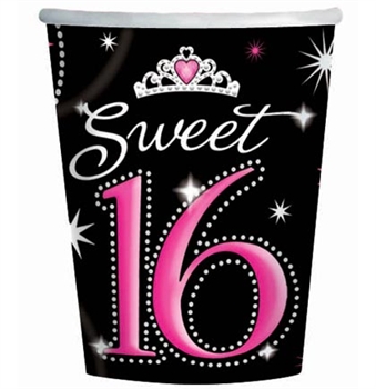 Sweet 16 Sparkle Cups