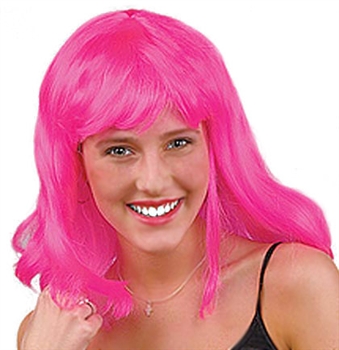 Hot Pink Wig