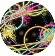Neon Party Plates