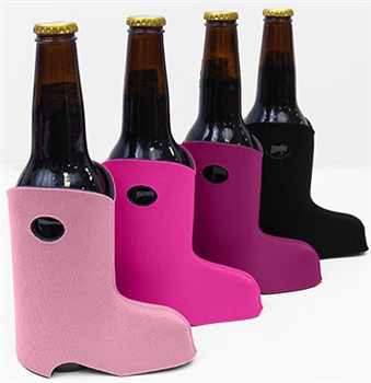 Solid Western Boot Can Cooler