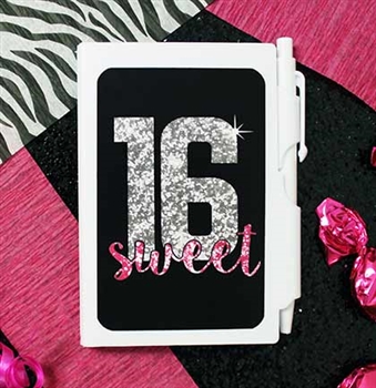Sweet 16 Notebook with Pen