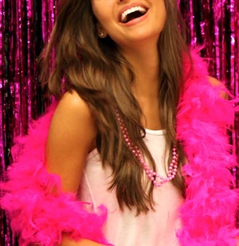 Fluffy Feather Boa: Electric Pink | Sweet 16 feather boas