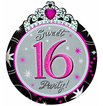 Jewel & Glitter Sweet 16 Invites