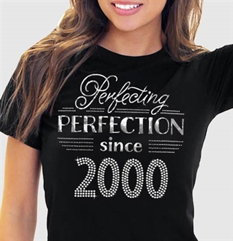 Perfecting Perfection Since 2000 Tee | Sweet 16 Shirts