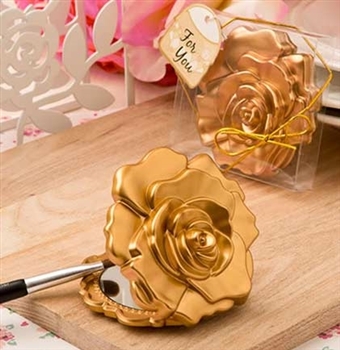 Gold Flower Compact