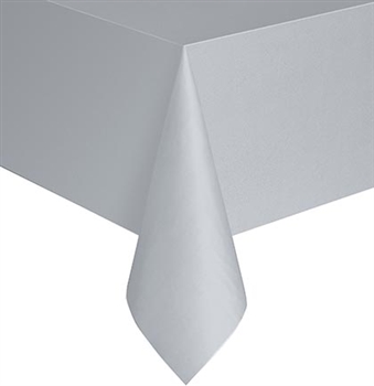 Matte Silver Table Cover