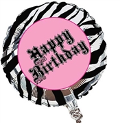 Large Sweet 16 Animal Print Party Balloon