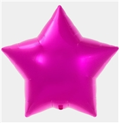 Pink Mylar Star Shaped Balloon