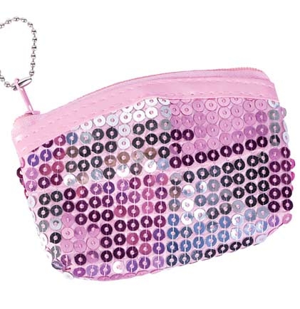 mix color Polyester Cute Glitter Coin Pouch Keychain with characters at Rs  150/piece in New Delhi