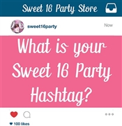 FREE Sweet 16 Hashtag Creator