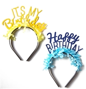 Set of 10 Birthday Headbands | Favors & Decorations | Sweet16PartyStore.com