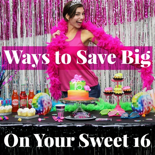Nieuw Ways to Save Big On Your Sweet 16 | Sweet 16 Party Store WF-08