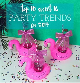 Sweet 16 Party Trends for 2017