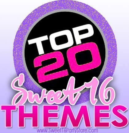 Spiksplinternieuw Top 20 Sweet 16 Party Themes | Sweet 16 Party Store IZ-99