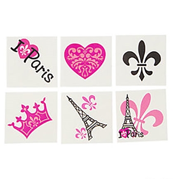 36pc Perferctly ParisTattoos