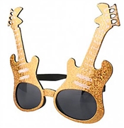 Gold Guitar Sunglasses