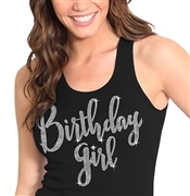 Birthday Girl Rhinestone Tank Top | Sweet 16 Shirts