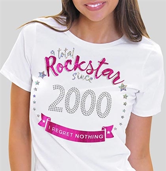 Total Rockstar Since 2000 Tee | Sweet 16 Shirts