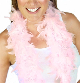 Fluffy Feather Boa: Light Pink | Sweet 16 Feather Boas